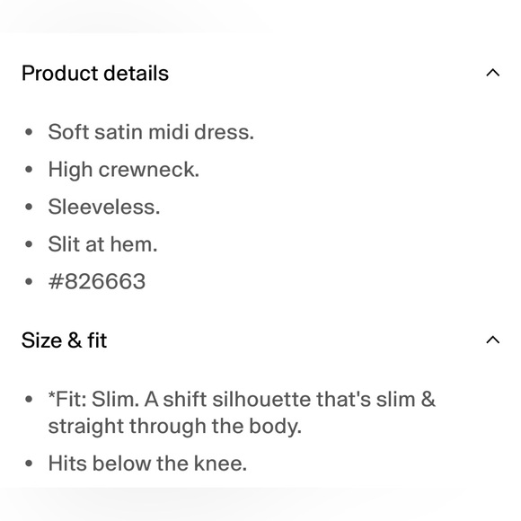 GAP Satin High Neck Midi Dress Size L - Picture 2 of 8